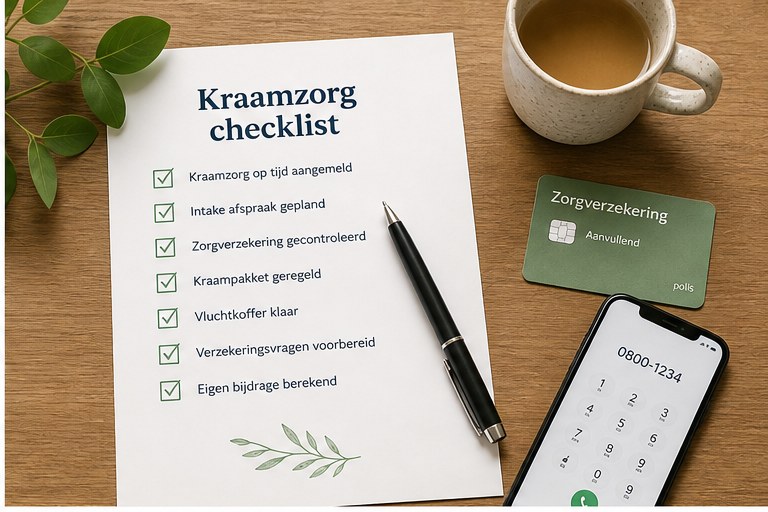 Kraamweek checklist